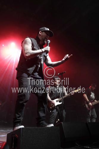 Amerikanische Punk-Rock-Band Good Charlotte gastiert auf ihrer 